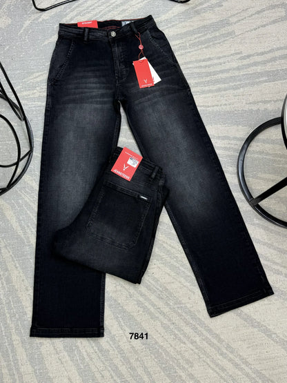 Jean Baggy referencia 7849, color Negro, talla 38