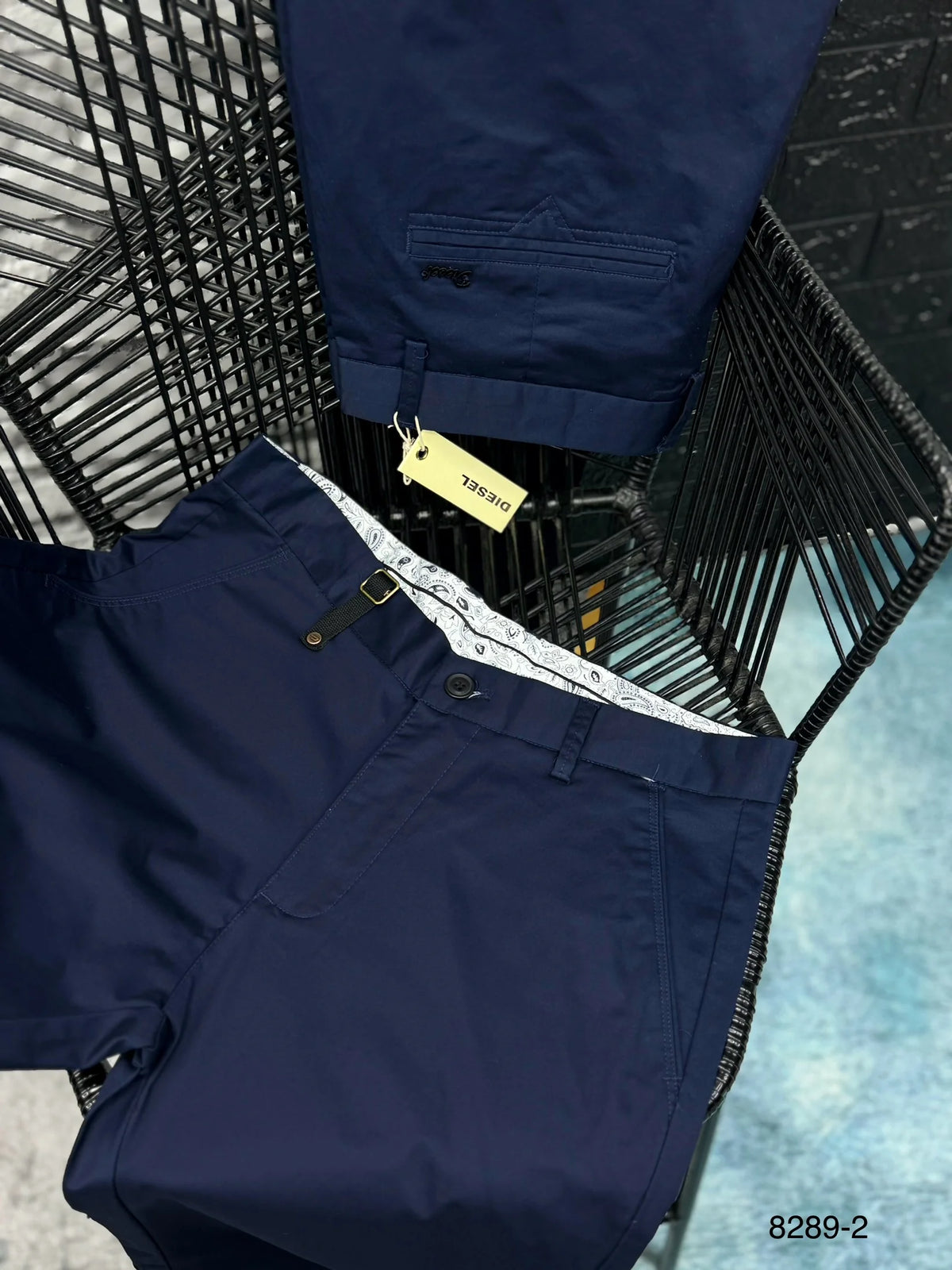 Pantalon drill referencia 80001, color Azul oscuro, talla 30