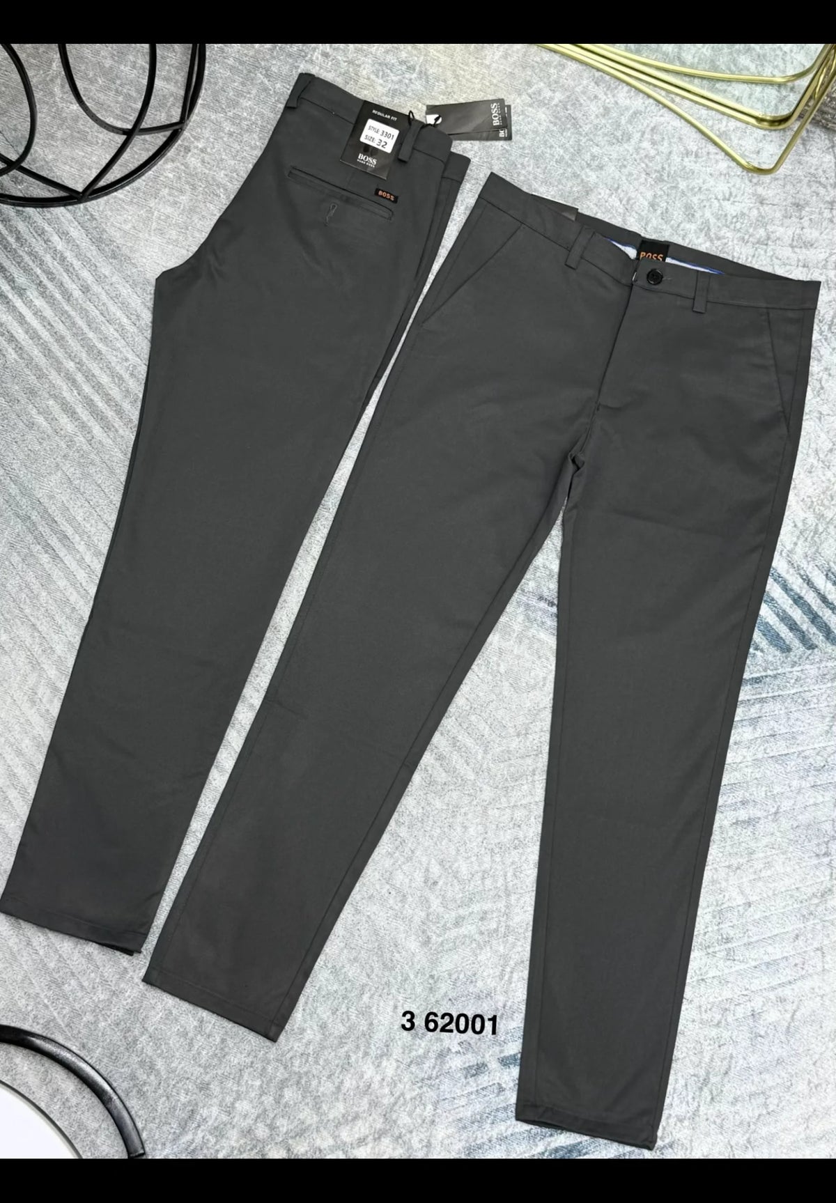 Pantalon drill referencia 80002, color Gris oscuro, talla 36