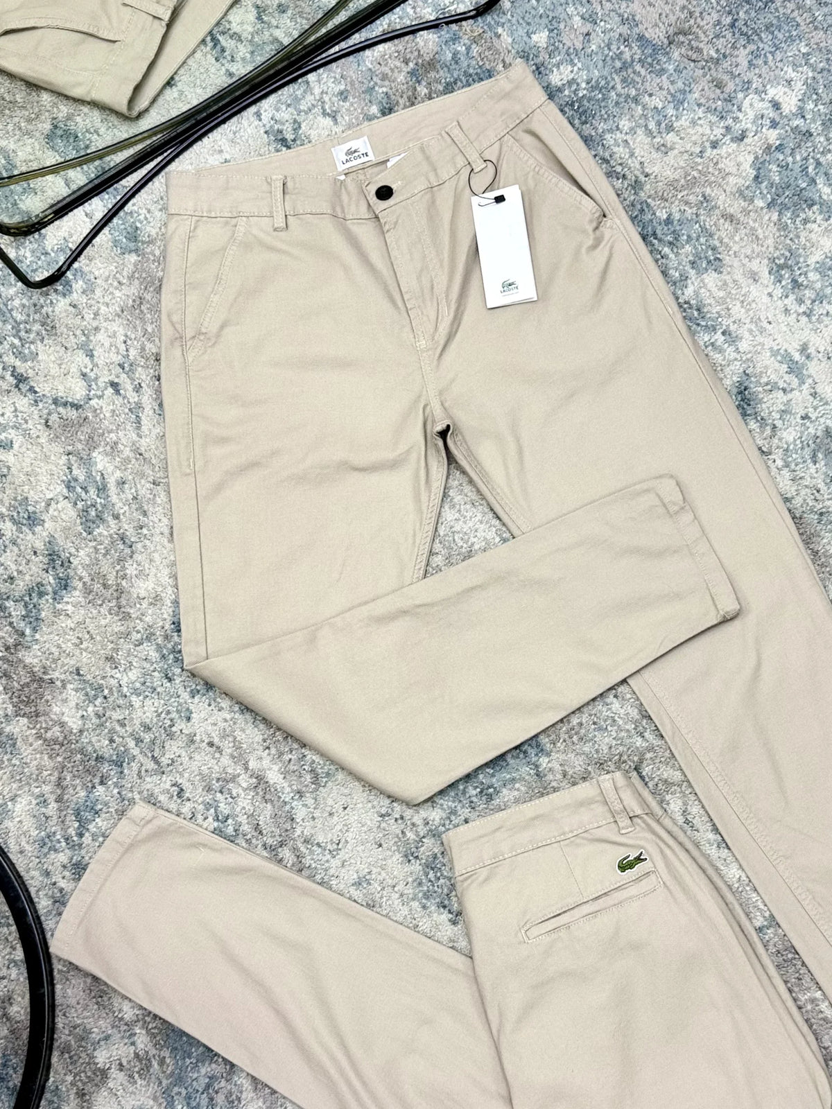 Pantalon drill referencia 80018, color Caqui, talla 34, imagen adicional