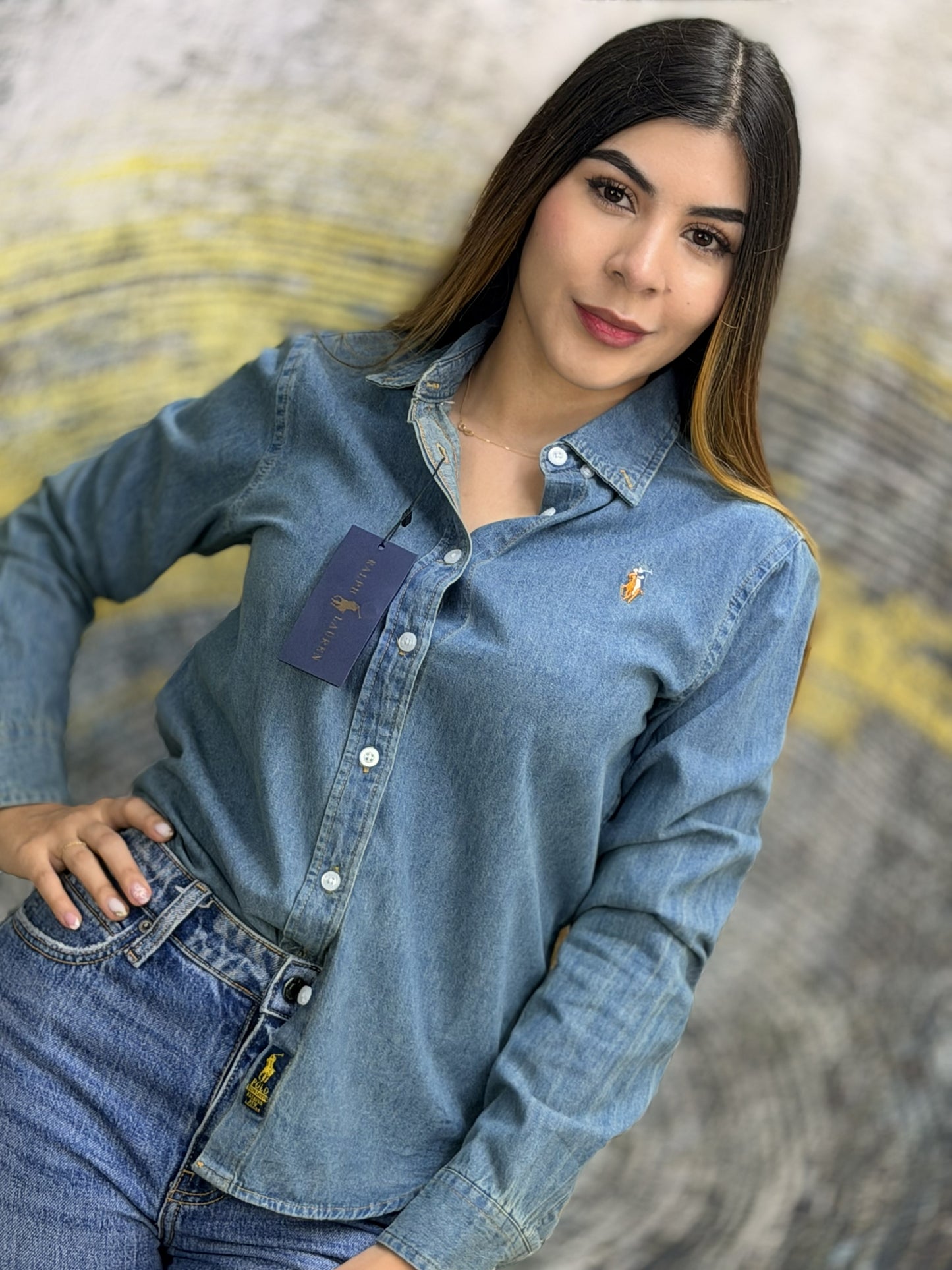 Camisa Manga Larga Dama | Talla XL | B1