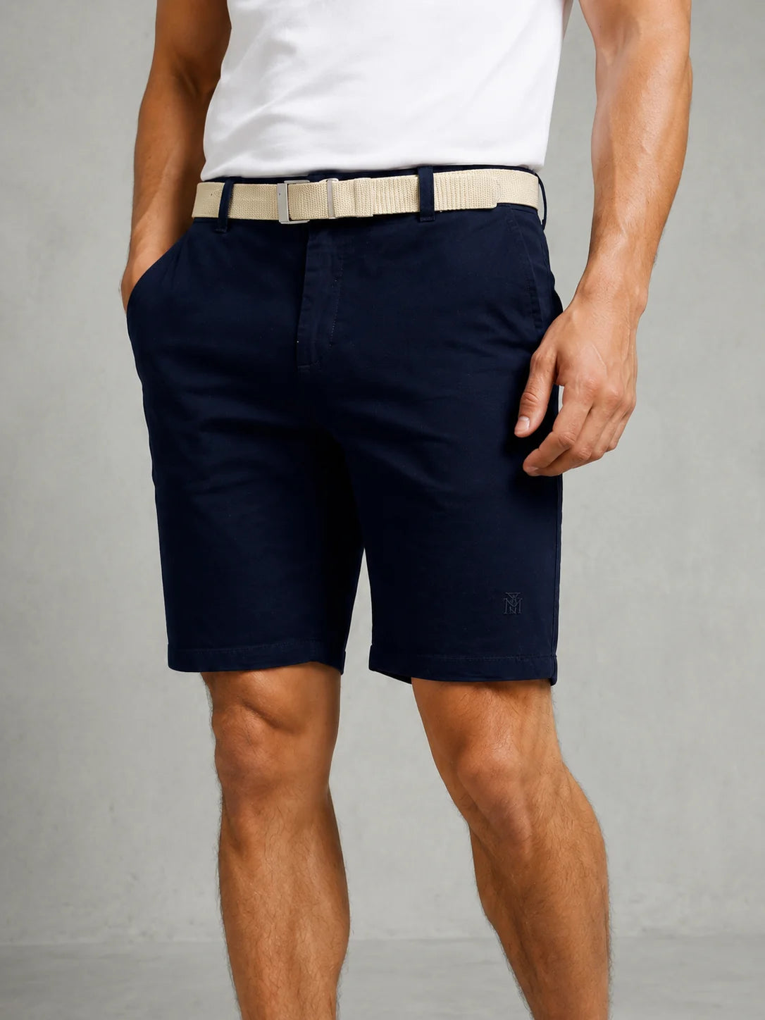Bermuda Drill referencia 60003, color Azul oscuro, talla 38