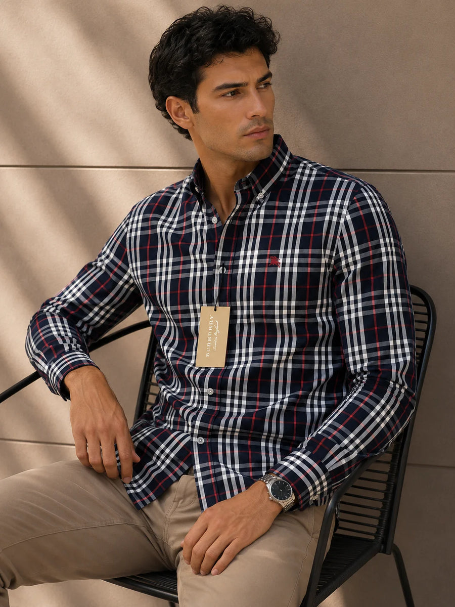 Camisa manga larga 40063 - Negro - talla M