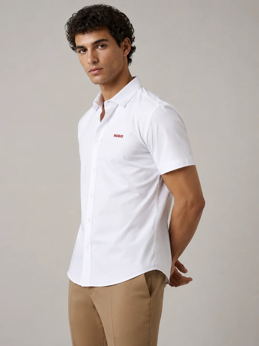 Camisa manga corta 45012 - Blanco - talla S