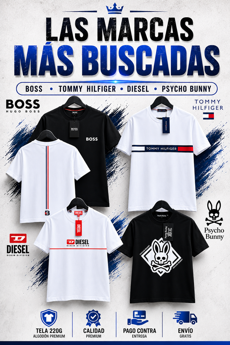 Las Camisetas Más Exclusivas De Las Marcas Más Reconocidas