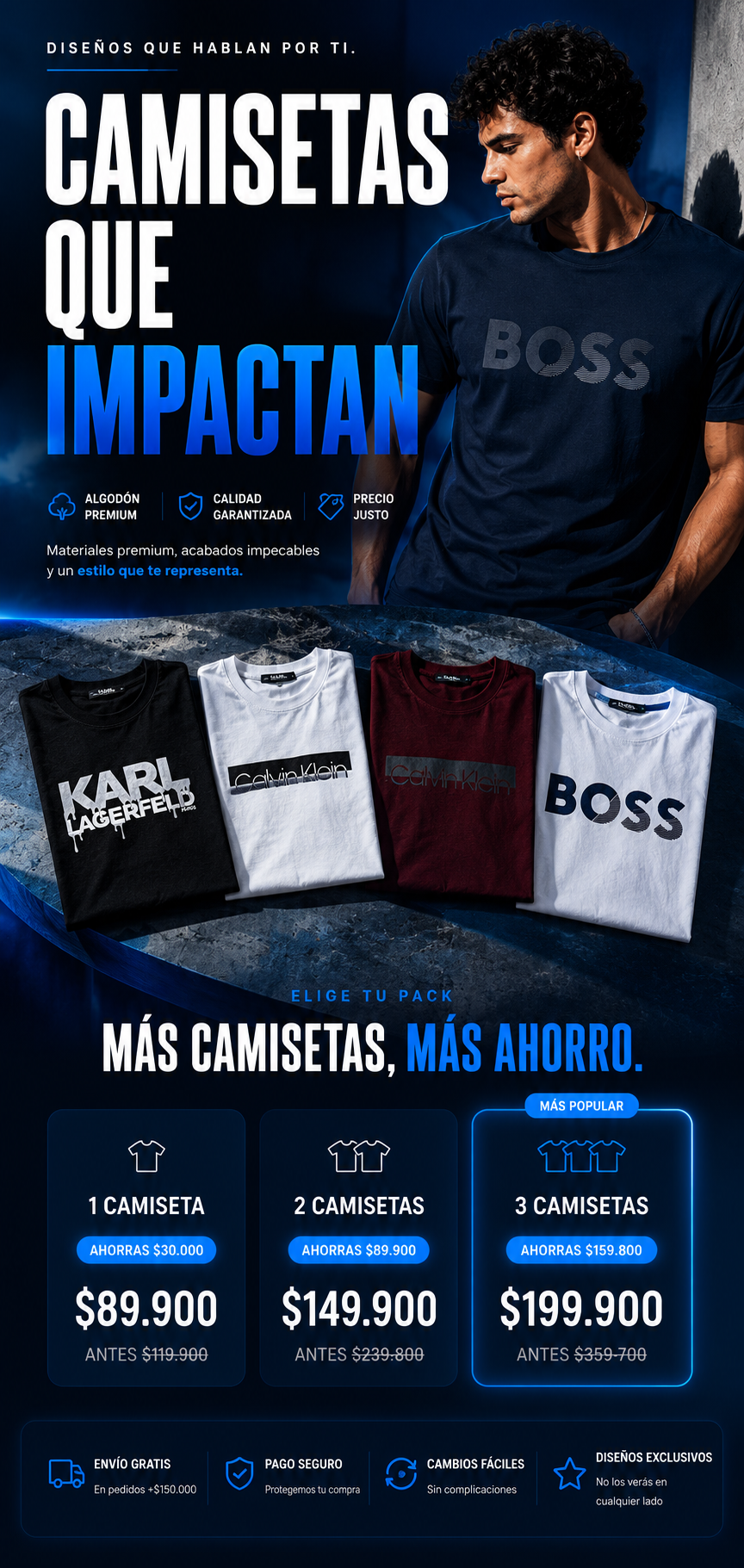 Colección Premium Hombre 2026 | Exclusividad y Actitud