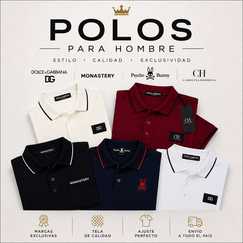 POLOS HOMBRE | LAS MARCAS MÁS BUSCADAS