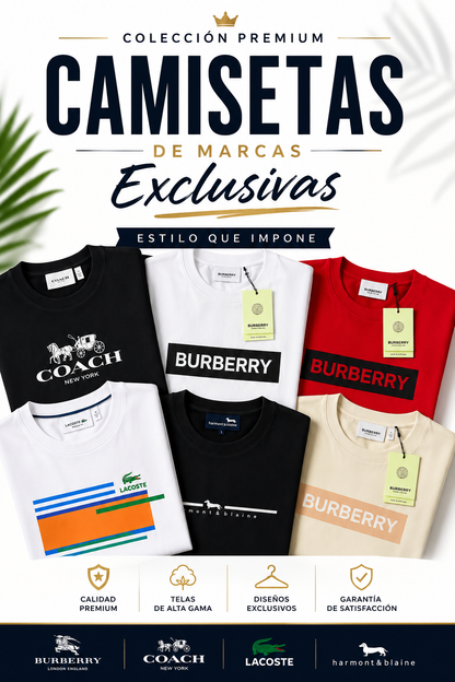 Camisetas Exclusiva Hombre | Calidad Superior