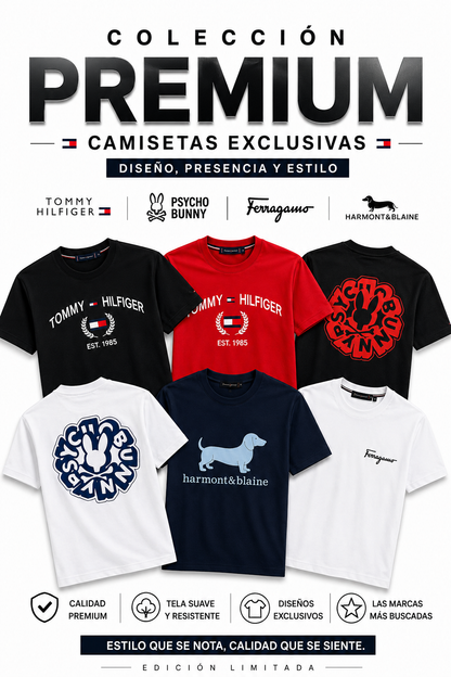 Camisetas de Lujo Hombre | Edición Exclusiva