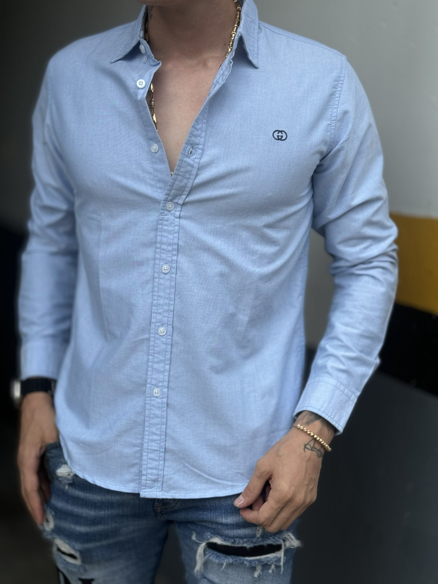 Camisa Manga Larga | Talla L | L1