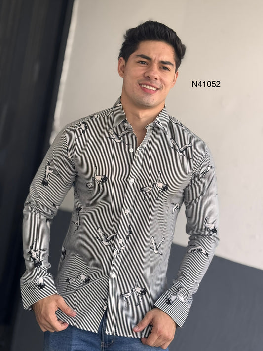 Camisa Manga Larga | Talla M | L1